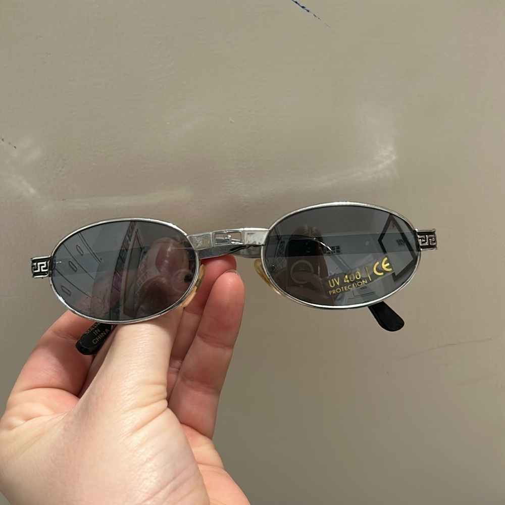 Silver Gucci Vintage Sunglasses